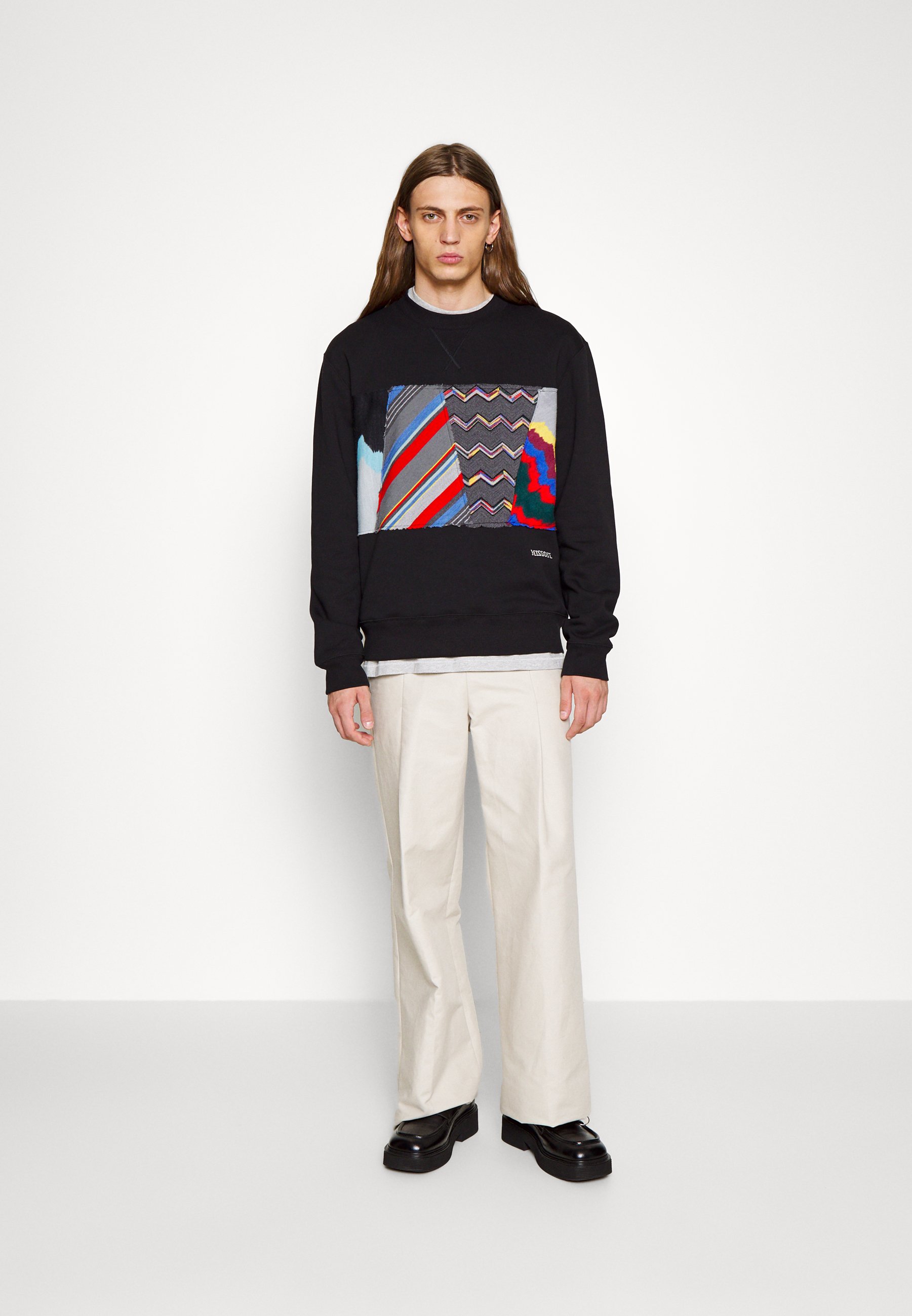 Missoni Crewneck Sweatshirt Black . Men . S
