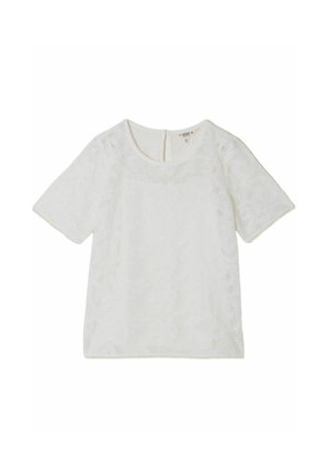 FatFace, REGULAR FIT - LACE 2 IN 1 T-SHIRT . - Blouse - white