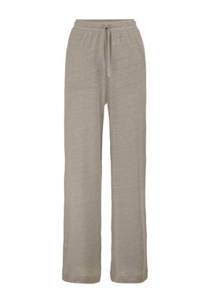 hessnatur STRAIGHT LEG - Tracksuit bottoms - taupe