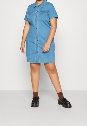 ONLY Curve Robe de jour - blue denim