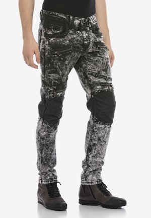 Slim fit jeans - black