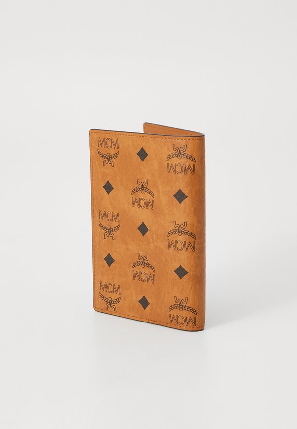 OTTOMAR VISETOS PASSPORT HOLDER UNISEX - Wallet - cognac2