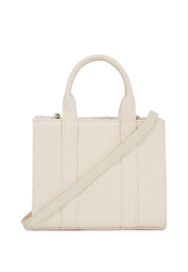 SQUARE MINI TOTE - Handbag - beige3