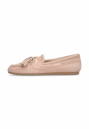 LOAFERS WITH TASSELS - Bootsschuh - light pink