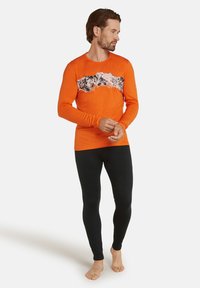 icebreaker CREWE REMARKABLES - Långärmad tröja - blaze