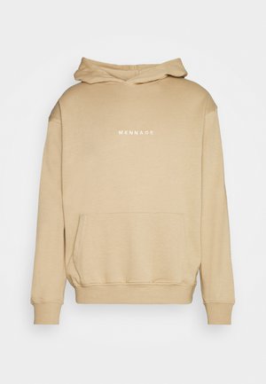 MENNACE ESSENTIAL HOODIE - Felpa - brown