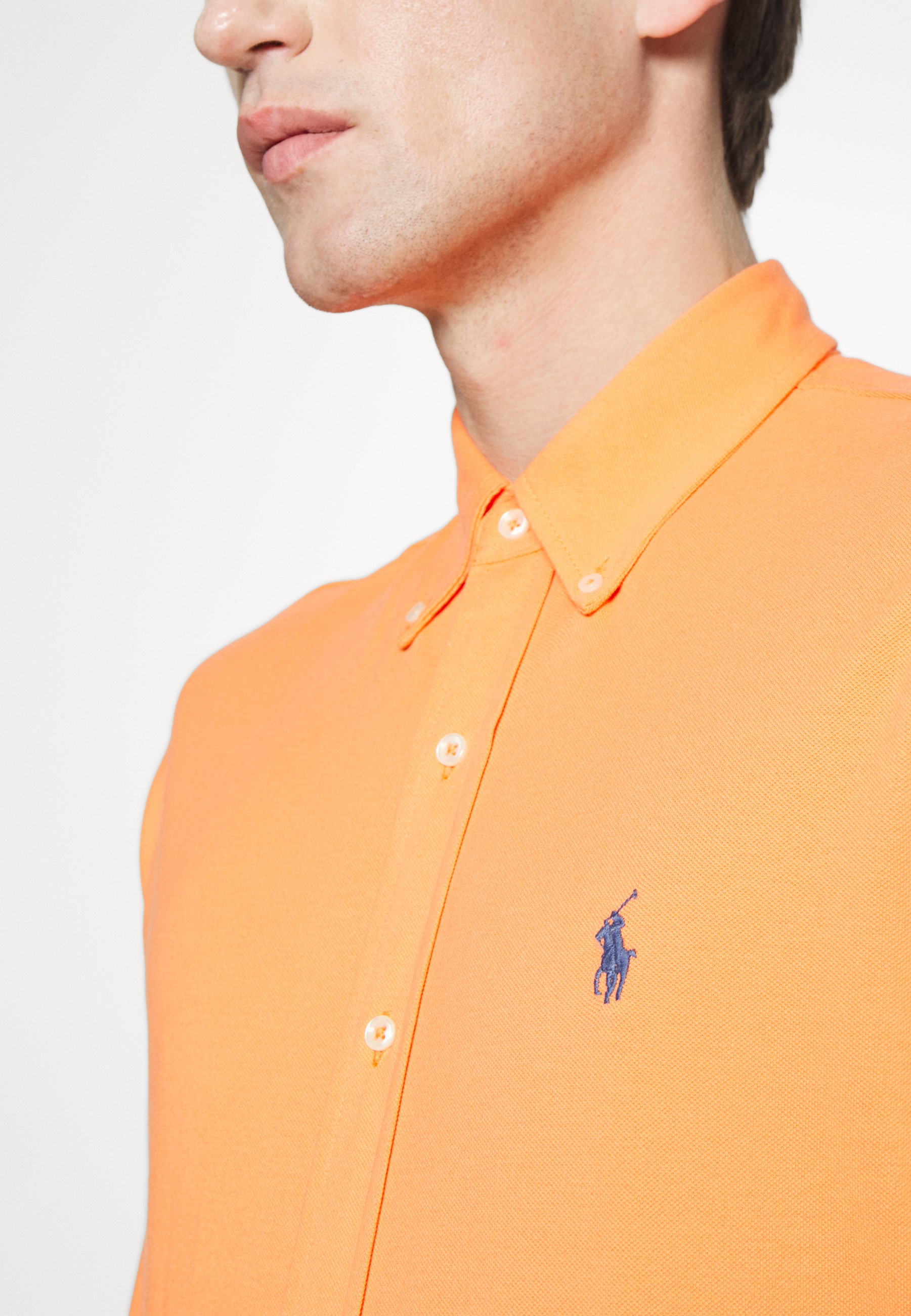 ralph lauren oranje shirt