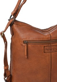 The Bagging Co KNITTED - Sac à dos - Brown leather