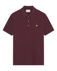 PLAIN - Polo - burgundy