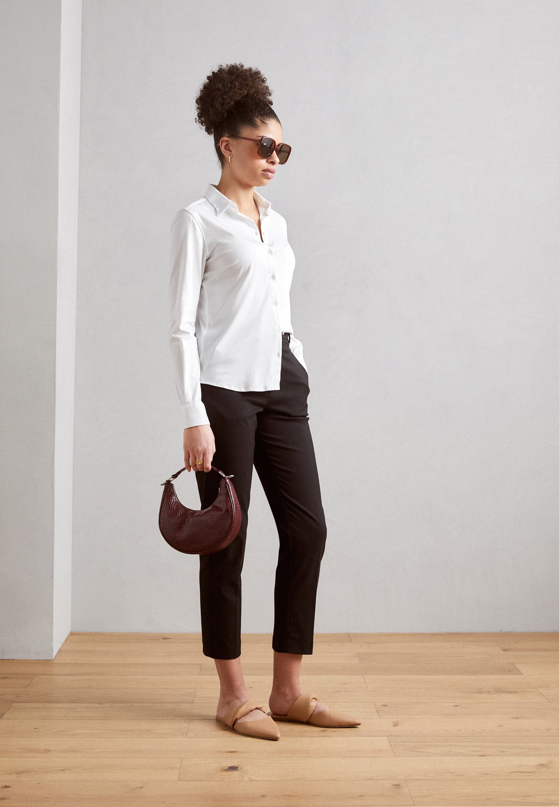 売れ筋商品|||モス モッシュ シャツ レディース トップス TINA SHIRT - Button-down blouse - white Mos Mosh TINA SHIRT - Button-down blouse - white - Zalando.co.uk