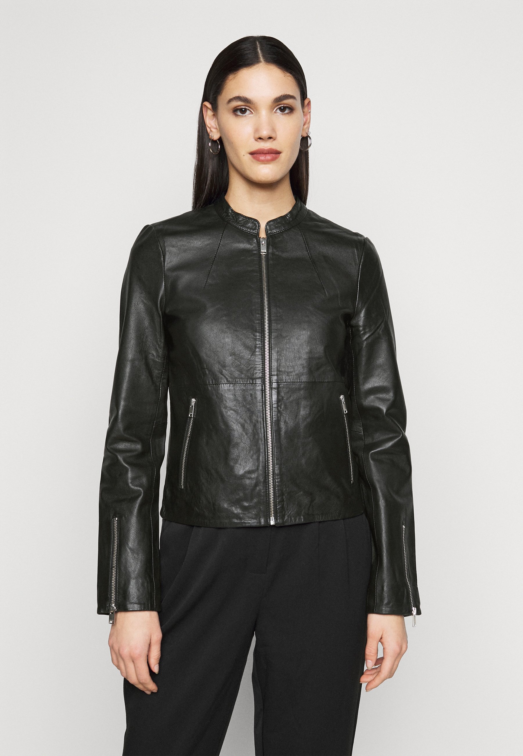 selected femme leather jacket