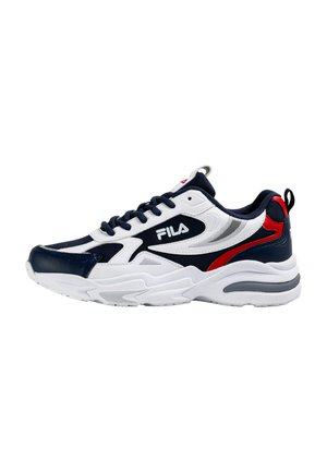 MADRUN - Sneakers laag - white-fila navy