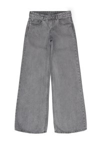 RHUE LOW WIDE - Wide leg - ash grey