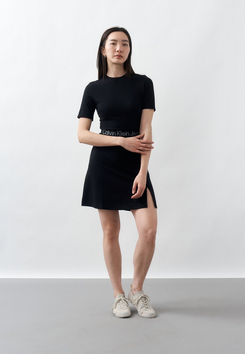 calvin klein black jersey dress Jeans TAPE MILANO - dress FD2-13-2026