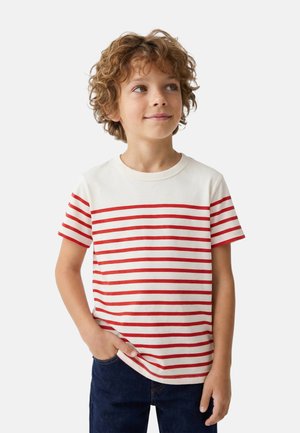 Monoprix, MONOPRIX - T-shirt imprimé - rouge