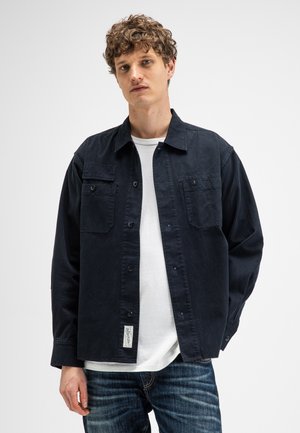 Butcher of Blue BUTCHER OF BLUE OVERSHIRTS DUKE OVERSHIRT - Hemd - montego black