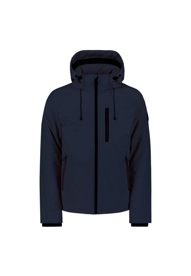 NO EXCESS SOFTSHELL JACKET Outdoorjacke night/dunkelblau Zalando