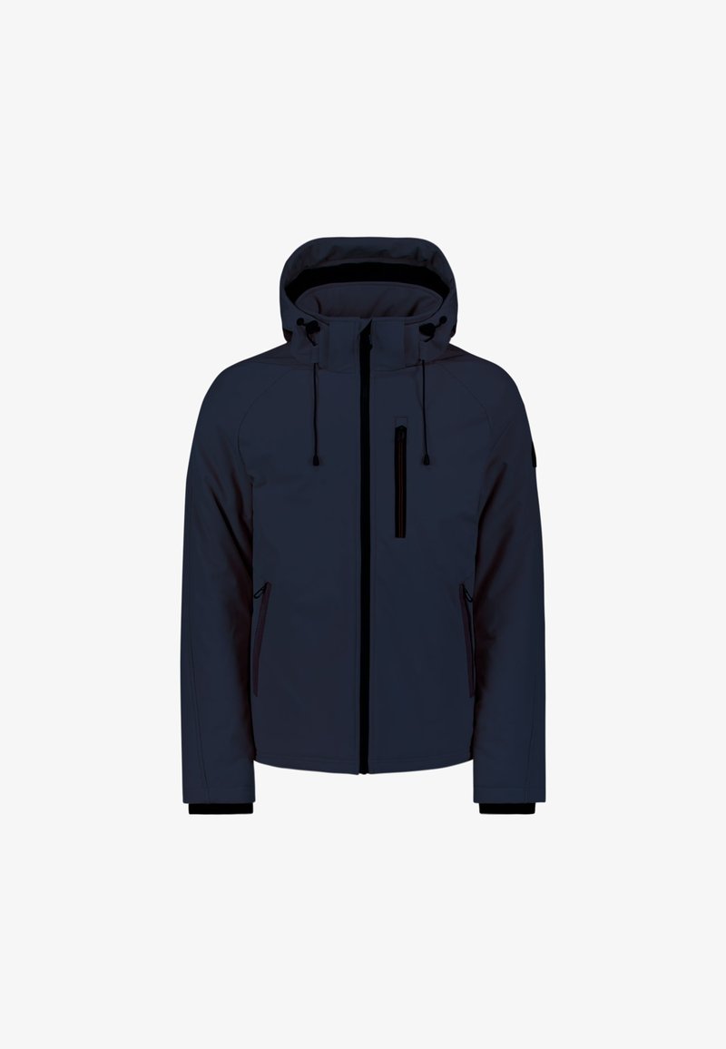 NO EXCESS SOFTSHELL JACKET Outdoorjacke night/dunkelblau Zalando