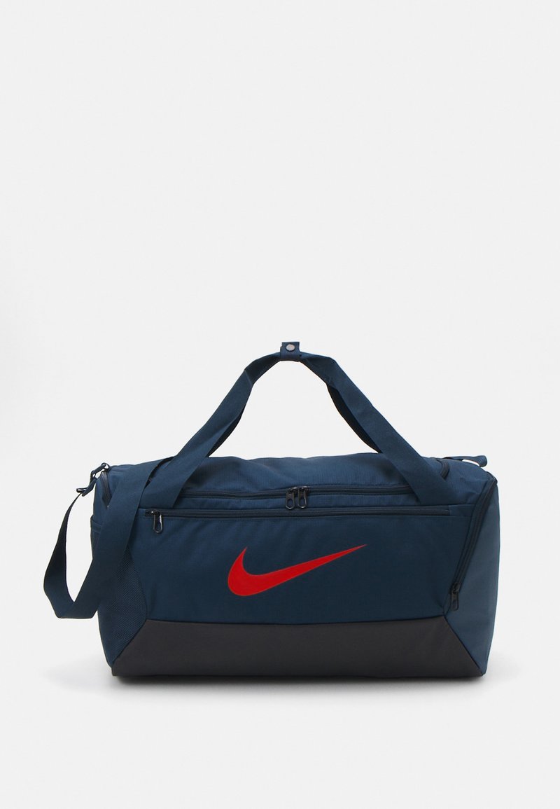 Nike Performance BRASILIA S 41L UNISEX  - Sac de sport - armory navy/black/picante red