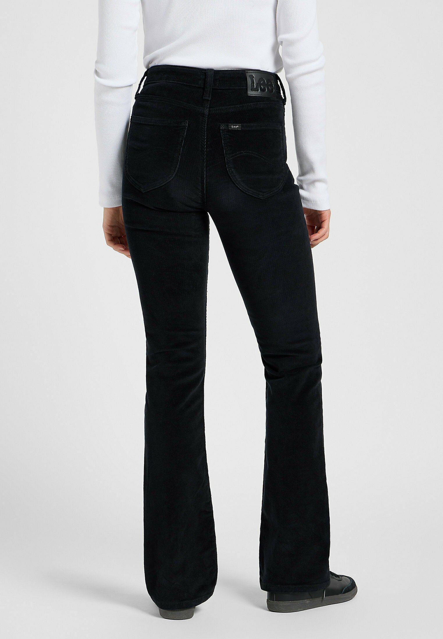 Lee BREESE BOOT - Bootcut jeans - black - Zalando.co.uk