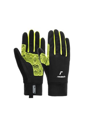 ARIEN STORMBLOXX TOUCH TEC - Gloves - black safety yellow