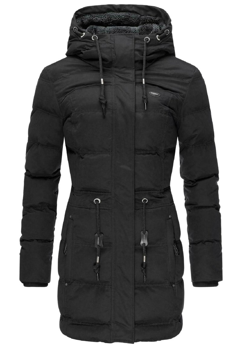 Ragwear ASHANI PUFFY - Zimní kabát - black