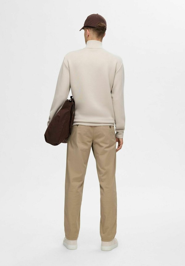 SLHEMANUEL SOFT ZIP HIGH NECK - Sweatshirt - pure cashmere3