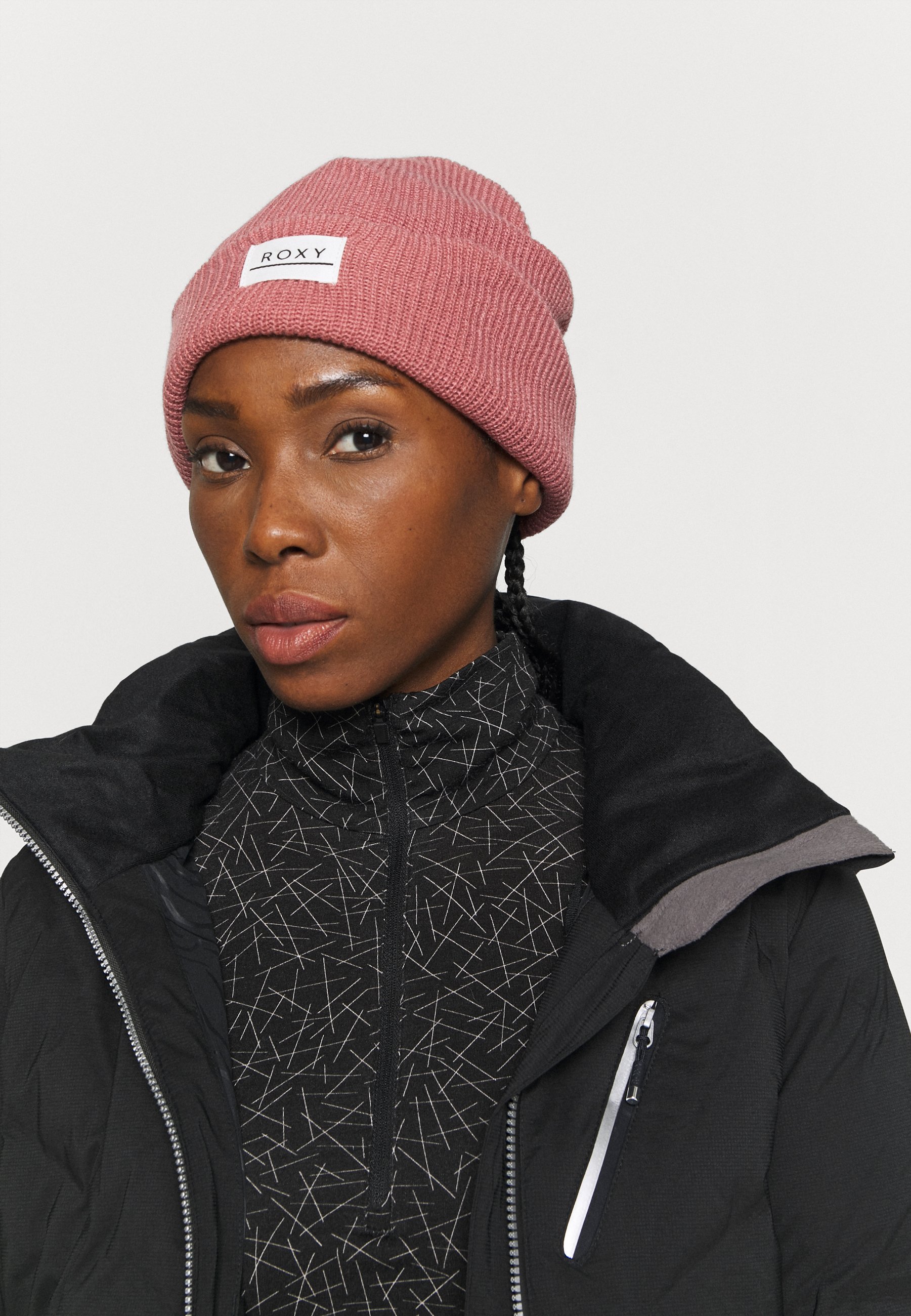 roxy pink beanie