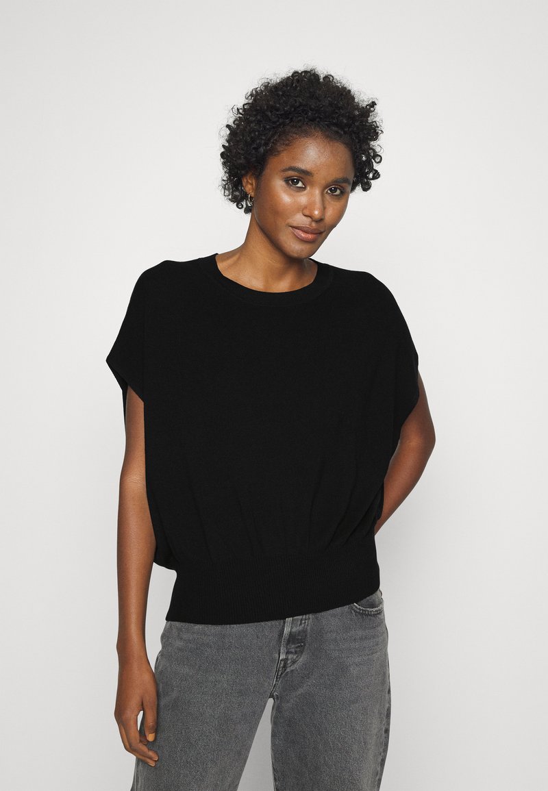 Damen T-Shirts | Banana Republic DOLMAN STITCH TEE T-Shirt print black/schwarz - KM83080 Damen T-Shirts | Banana Republic DOLMAN STITCH TEE T-Shirt print black/schwarz - KM83080