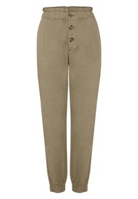 Oxmo OXCONZI REGULAR FIT - Pantaloni - mottled beige