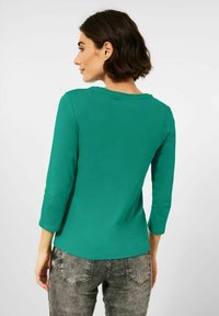 Cecil UNIFARBE - Langarmshirt - grün