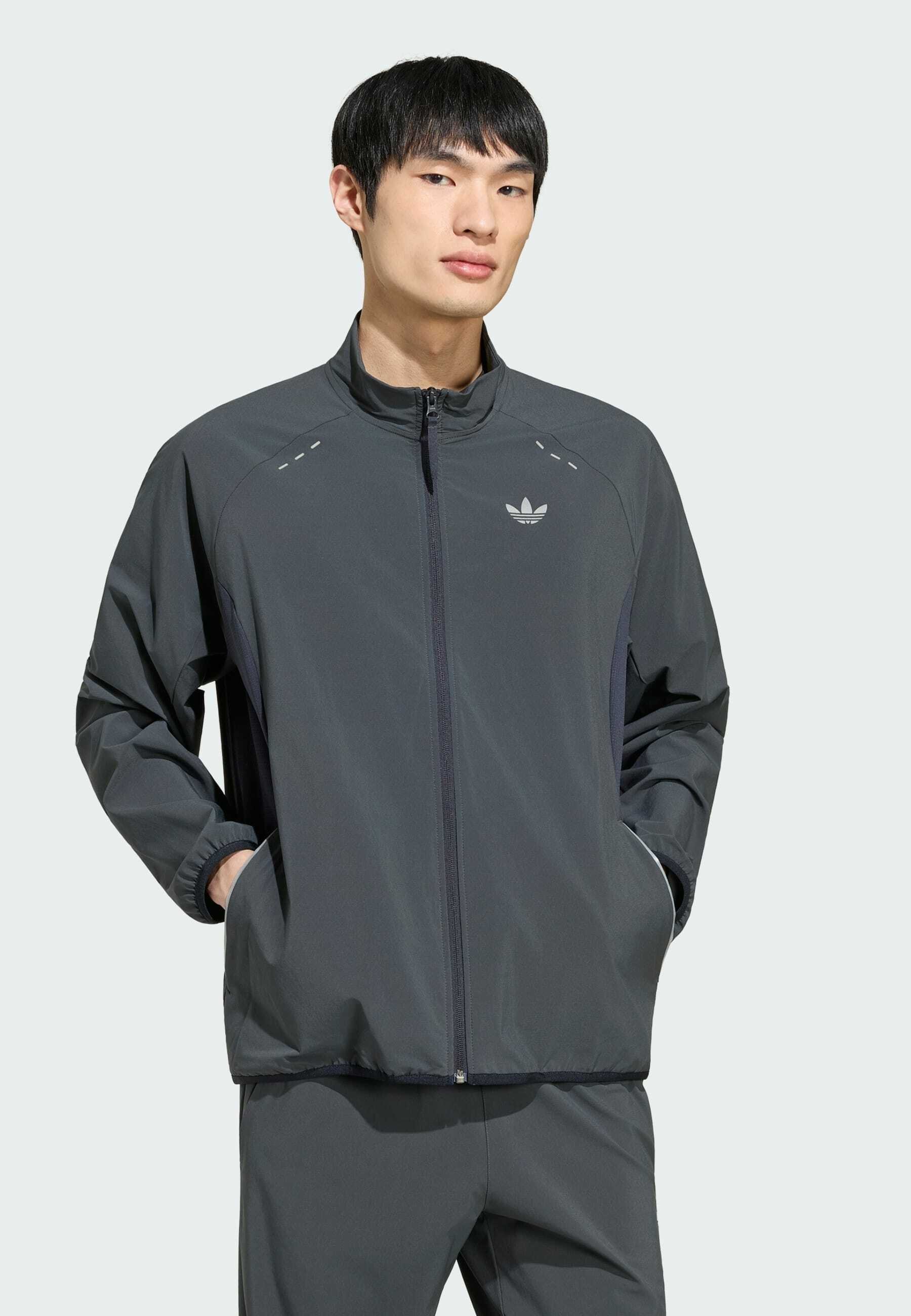 adidas Originals ADIDAS ORIGINALS TECH TREFOIL ESSENTIALS FZ HOOD