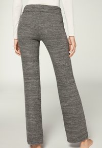 Calzedonia Pantalones deportivos - mittelgrau meliert