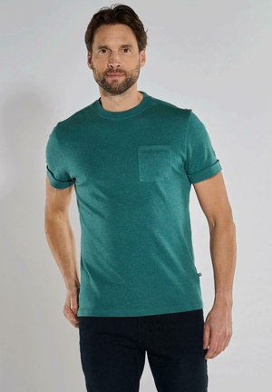 Engbers T-Shirt basic - petrol