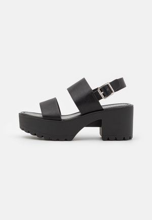 Madden Girl Plateausandaler - black