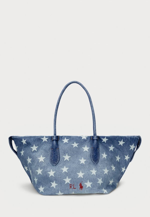Flag Denim Medium Bellport Tote - Tote bag - indigo