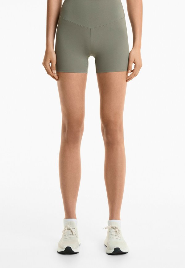 COMFORTLUX HIGH-RISE HOT - Shorts - khaki