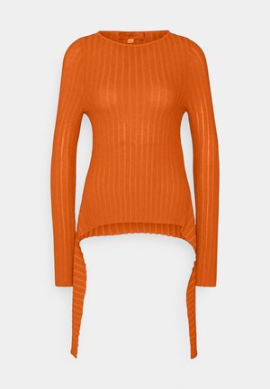 ECKHAUS LATTA FLUTED - Πουλόβερ - blood orange