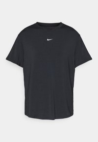 ONE RELAXED TOP - T-shirt de sport - black/white