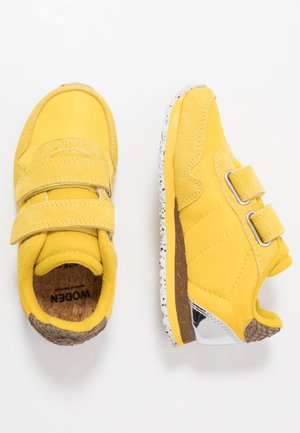 NORA METALLIC HEEL - Trainers - super lemon