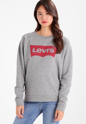 RELAXED GRAPHIC CREW - Felpa - smokestack heather
