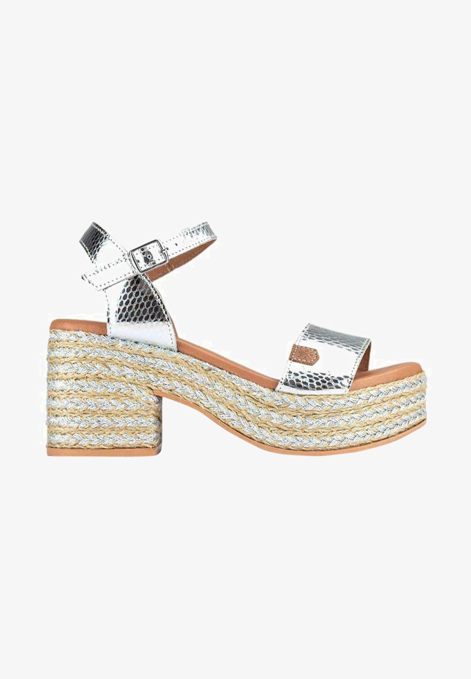 POPA Alpargatas plata/plateado