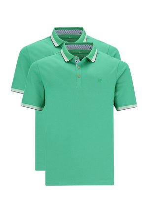 2ER PACK - Poloshirt - smaragd