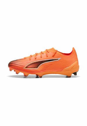 ULTRA 6 ULTIMATE FG WN'S - Botines de fútbol para terreno firme - heat fire- black-glowing red