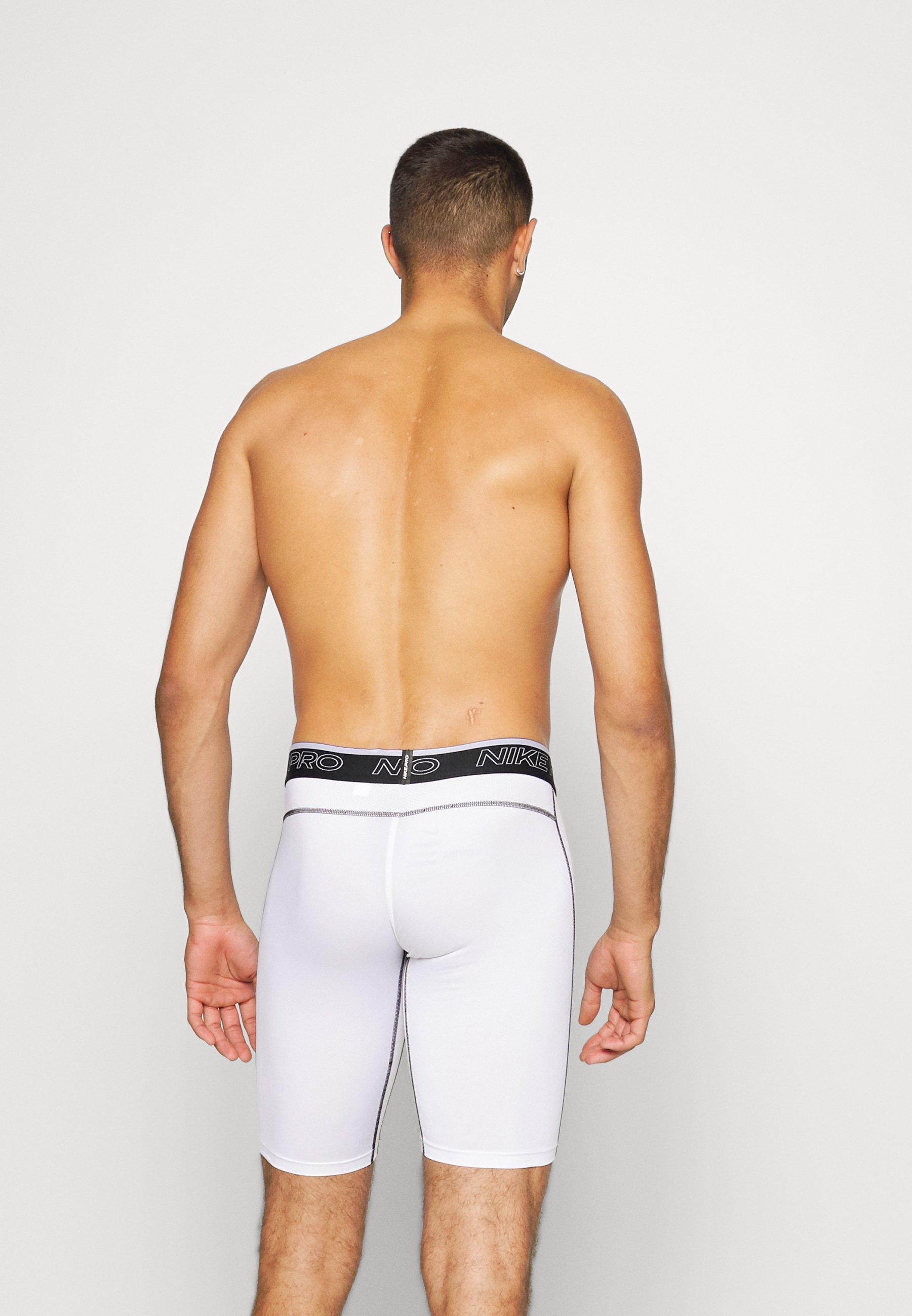 Nike Performance SHORT LONG - Onderbroeken - white/black/wit - Zalando.nl