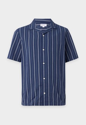 GAP, SEERSUCKER - Πουκάμισο - navy/white