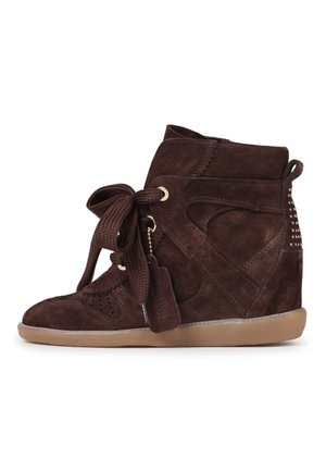 Bronx JAEYY - High-top trainers - coffee bean/gum