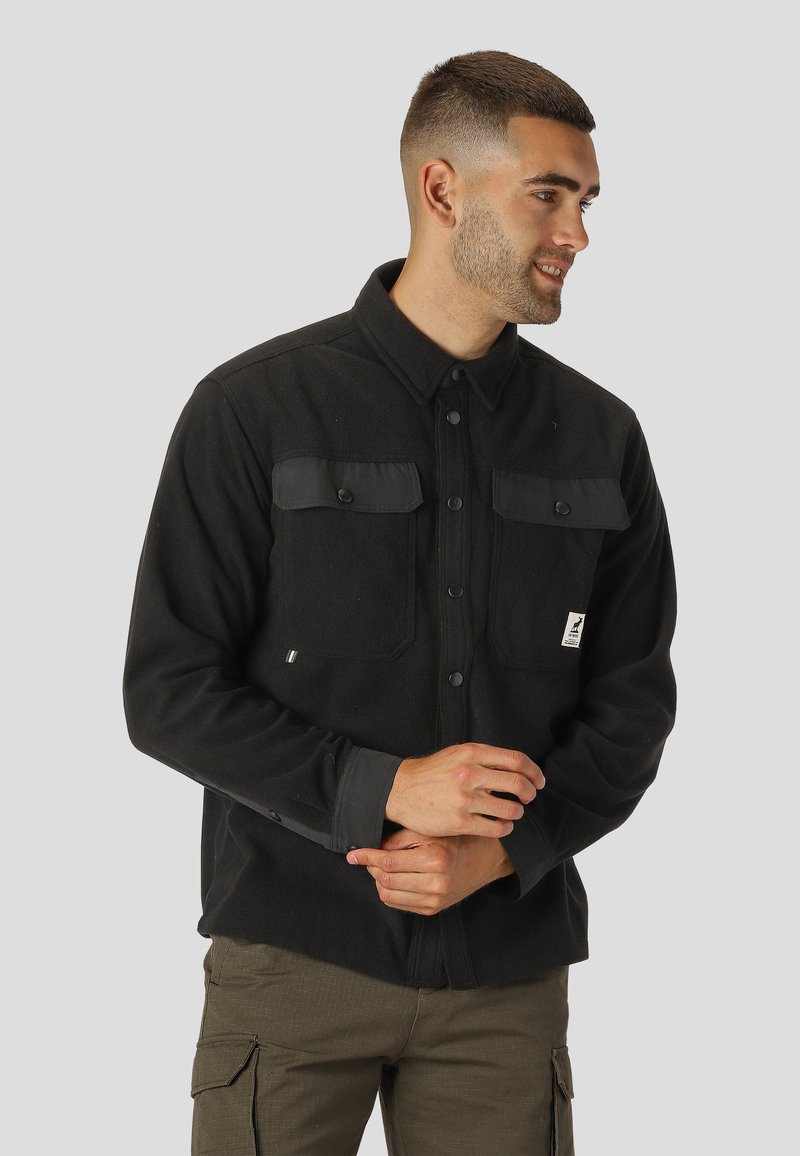 Herren Leichte Jacken | Fat Moose HEROLD OVERSHIRT Fleecejacke black/schwarz - KR70941 Herren Leichte Jacken | Fat Moose HEROLD OVERSHIRT Fleecejacke black/schwarz - KR70941