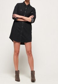 Superdry & Co Farkkumekko - black