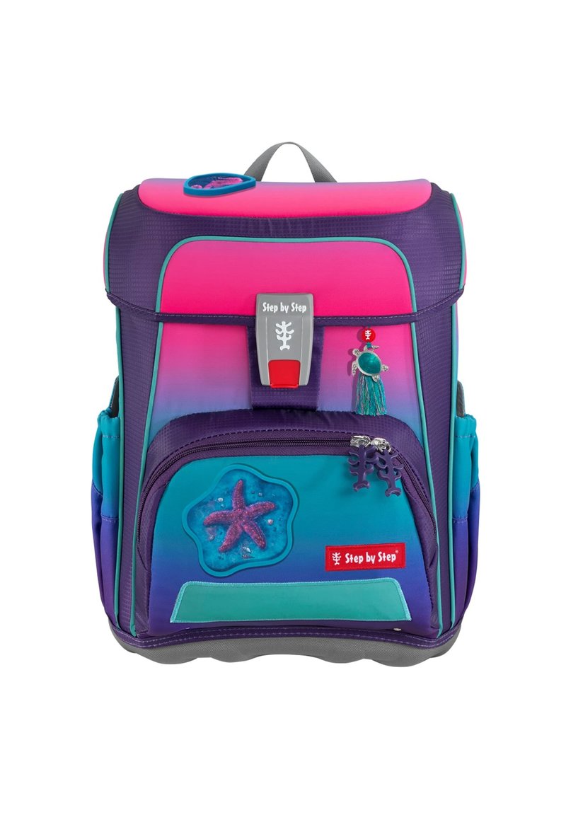 Step by Step CLOUD-SET 5TLG - Cartable d'école - pink starfish nici